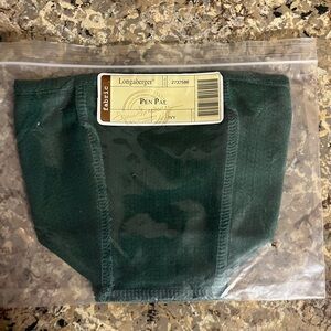 Longaberger Pen Pal Fabric Liner Ivy New